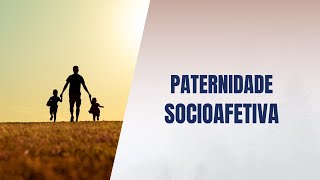 Paternidade socioafetiva [upl. by Philina]