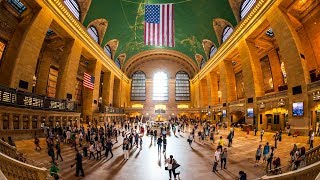 Walking Tour of Grand Central Terminal — New York City 【4K】🇺🇸 [upl. by Rici454]