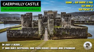 Caerphilly Castle  The Largest in Wales 2nd in Britain [upl. by Ariay]