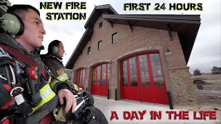 First 24 Hours in a New Fire Station  A Day in the Life [upl. by Vevine]