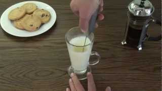 Aerolatte  The Original Steam Free Milk Frother [upl. by Moffit]