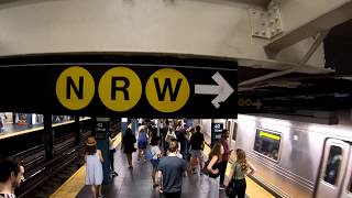 ⁴ᴷ The Busiest NYC Subway Station Times Square–42nd StreetPort Authority Bus Terminal [upl. by Selrhc]