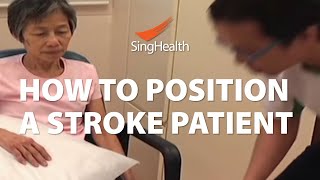 How To Position A Stroke Patient [upl. by Molini832]