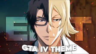 Aizen x Urahara  GTA IV Theme Edit [upl. by Kirat]